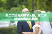 第二次起诉离婚怎么拖，第二次起诉离婚怎么拖延