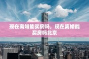 现在离婚能买房吗，现在离婚能买房吗北京