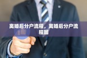 离婚后分户流程，离婚后分户流程图