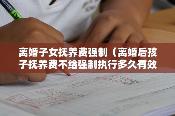 离婚子女抚养费强制（离婚后孩子抚养费不给强制执行多久有效）