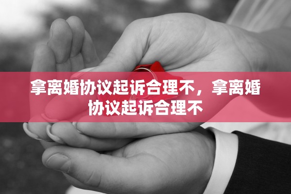 拿离婚协议起诉合理不，拿离婚协议起诉合理不