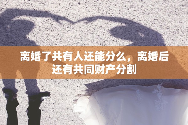 离婚了共有人还能分么，离婚后还有共同财产分割