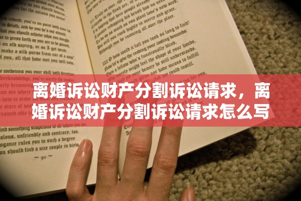 离婚诉讼财产分割诉讼请求，离婚诉讼财产分割诉讼请求怎么写