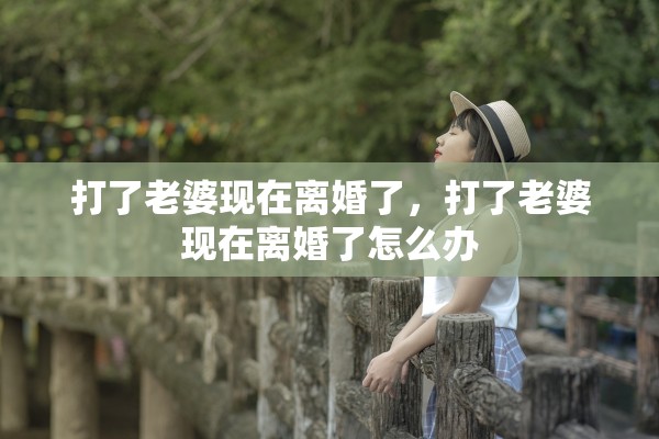打了老婆现在离婚了，打了老婆现在离婚了怎么办