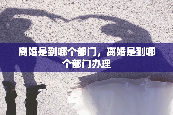 离婚是到哪个部门，离婚是到哪个部门办理