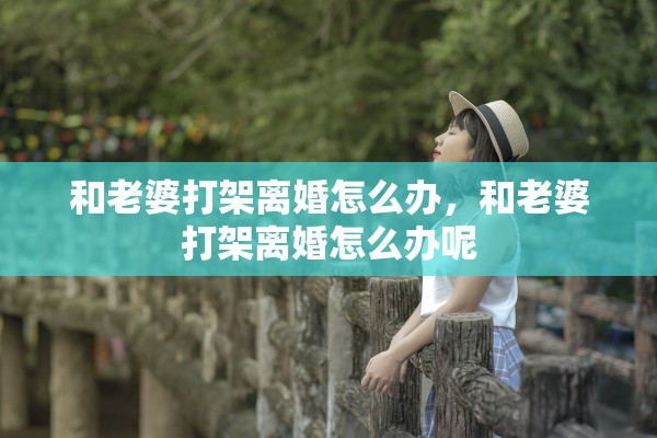 和老婆打架离婚怎么办，和老婆打架离婚怎么办呢