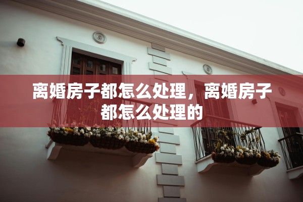 离婚房子都怎么处理，离婚房子都怎么处理的