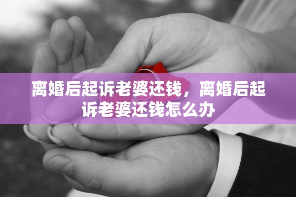 离婚后起诉老婆还钱，离婚后起诉老婆还钱怎么办