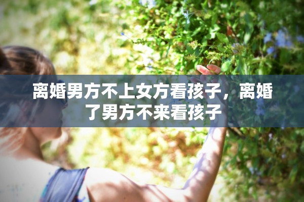 离婚男方不上女方看孩子，离婚了男方不来看孩子