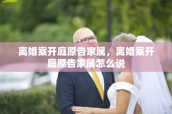 离婚案开庭原告家属，离婚案开庭原告家属怎么说