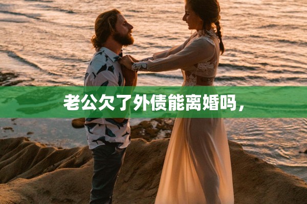 老公欠了外债能离婚吗, 老公欠了外债能离婚吗,
