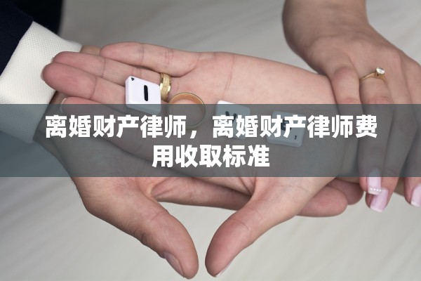 离婚财产律师，离婚财产律师费用收取标准