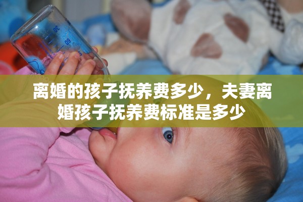 离婚的孩子抚养费多少，夫妻离婚孩子抚养费标准是多少