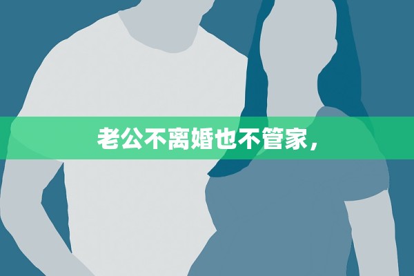 老公不离婚也不管家，