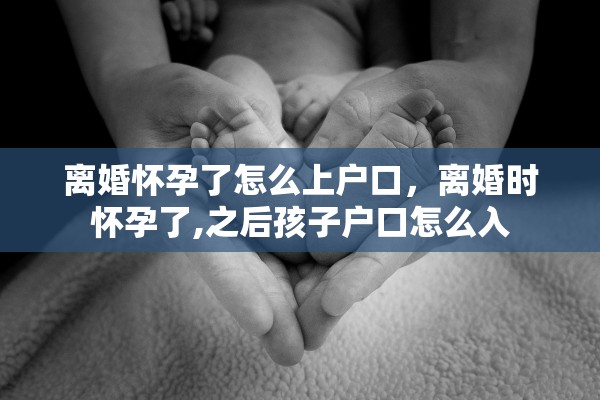 离婚怀孕了怎么上户口,离婚时怀孕了,之后孩子户口怎么入 离婚怀孕了怎么上户口,离婚时怀孕了,之后孩子户口怎么入
