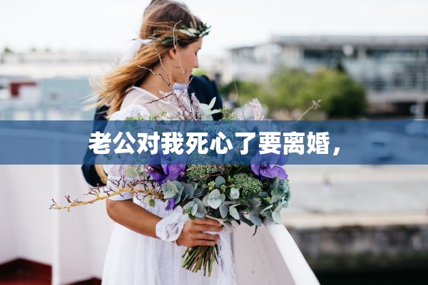 老公对我死心了要离婚, 老公对我死心了要离婚,