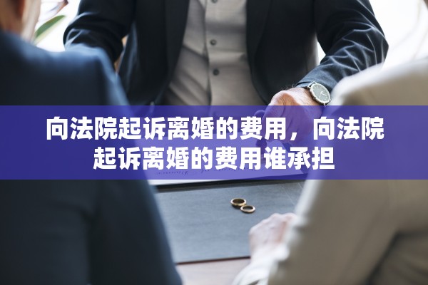 向法院起诉离婚的费用，向法院起诉离婚的费用谁承担