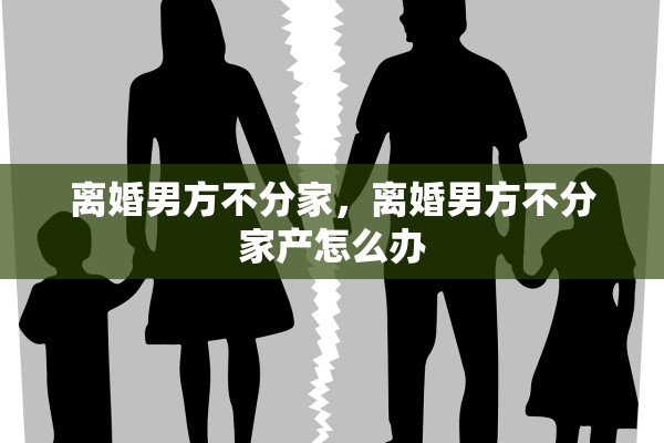 离婚男方不分家，离婚男方不分家产怎么办