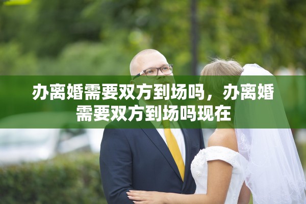 办离婚需要双方到场吗，办离婚需要双方到场吗现在