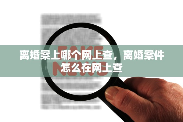 离婚案上哪个网上查,离婚案件怎么在网上查 离婚案上哪个网上查,离婚案件怎么在网上查