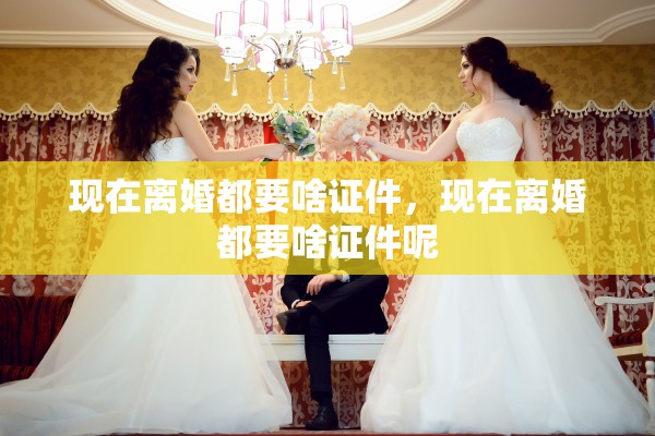 现在离婚都要啥证件,现在离婚都要啥证件呢 现在离婚都要啥证件,现在离婚都要啥证件呢