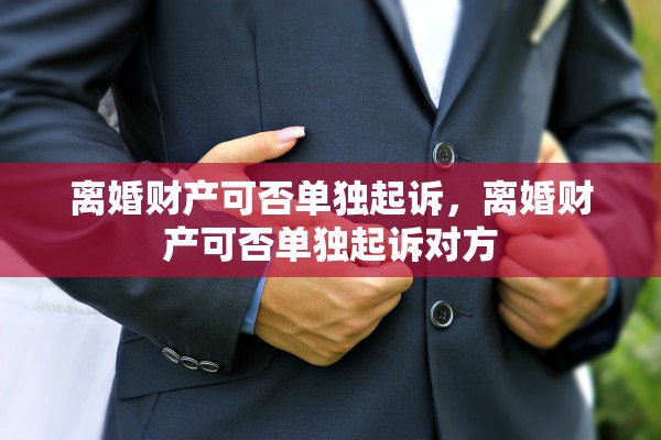 离婚财产可否单独起诉，离婚财产可否单独起诉对方