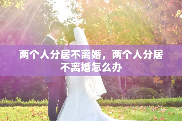 两个人分居不离婚，两个人分居不离婚怎么办