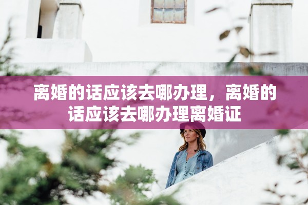 离婚的话应该去哪办理，离婚的话应该去哪办理离婚证